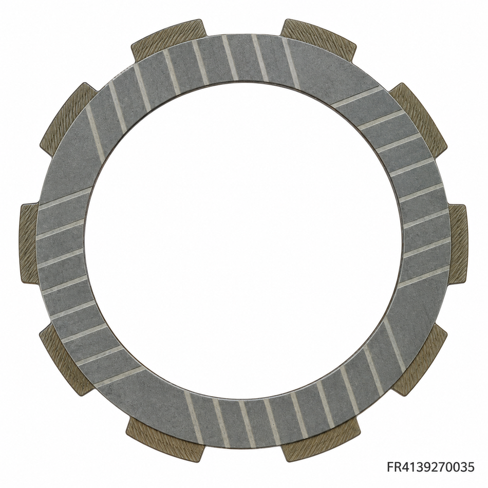 FRICTION PLATE - 177*126*3  10TEETH ZF Ecomat A pack. OEM#4139270035